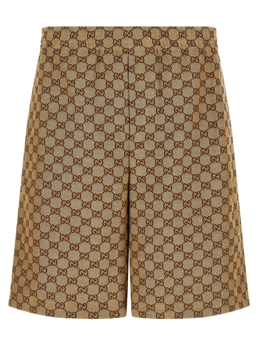 Gucci Beige Linen Bermuda Shorts - 48 | M