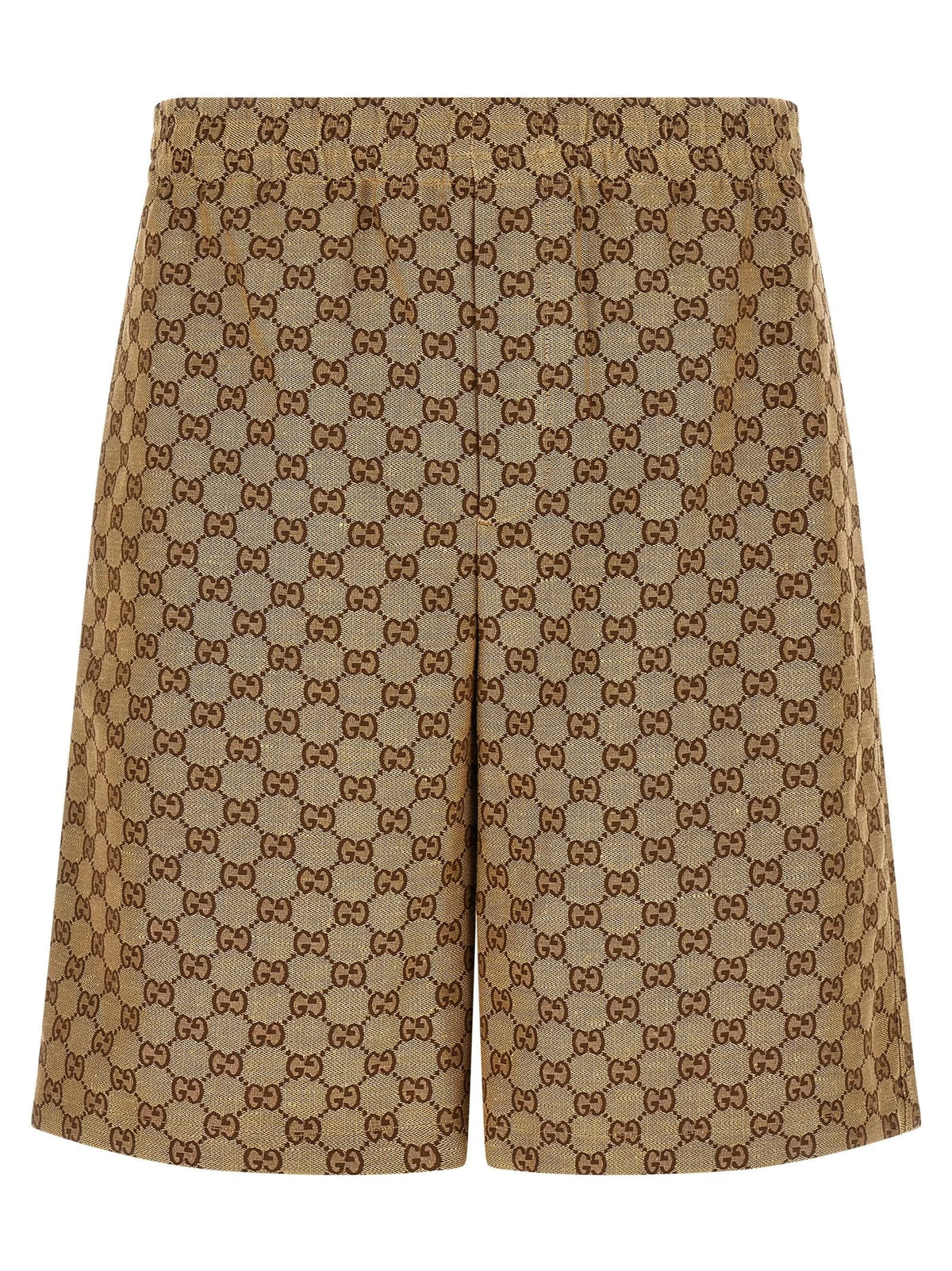Gucci Beige Linen Bermuda Shorts - 48 | M