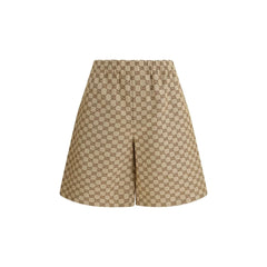 Gucci Beige Linen Bermuda Shorts - IT48 | M