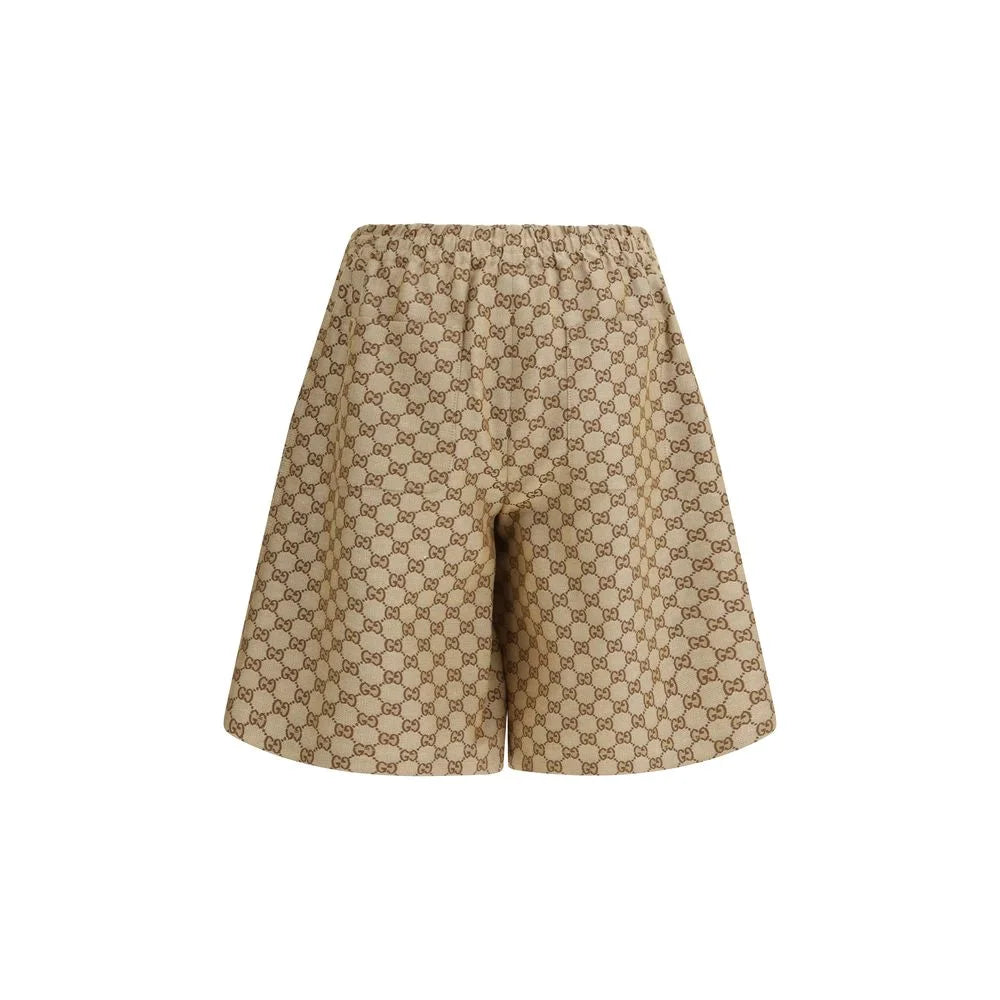 Gucci Beige Linen Bermuda Shorts - IT48 | M