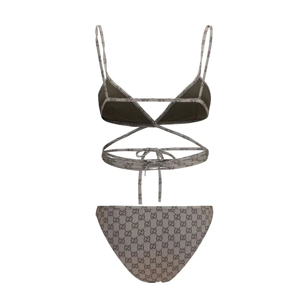 Gucci Beige Polyester Bikini - M