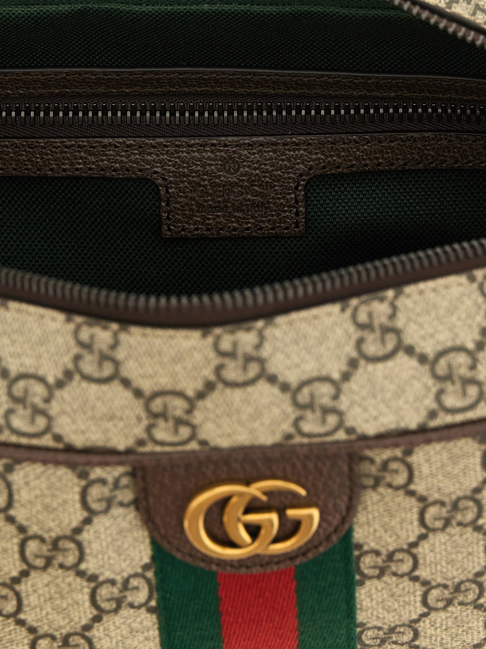 Gucci Beige Polyethylene Crossbody Bag