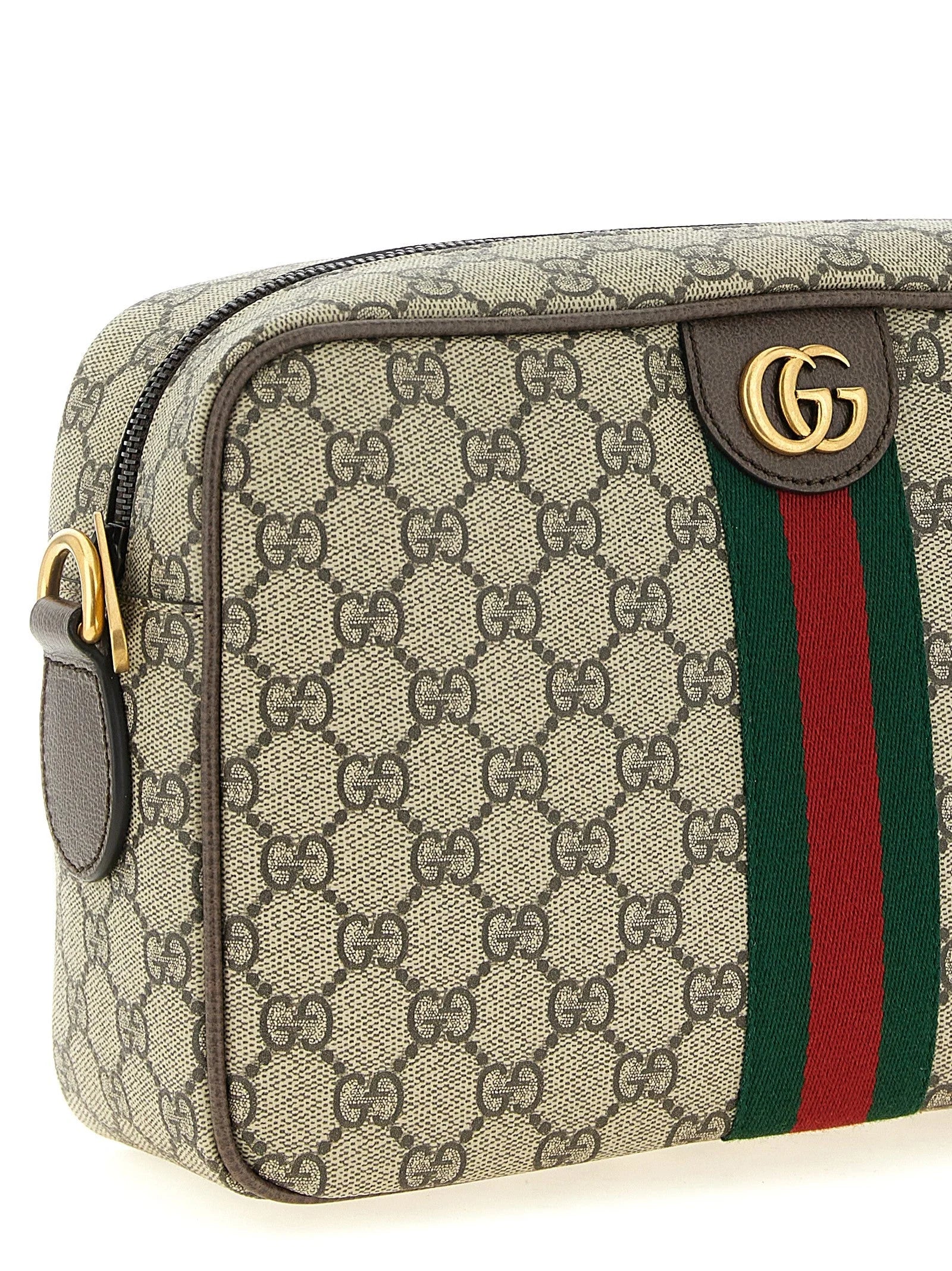 Gucci Beige Polyethylene Crossbody Bag