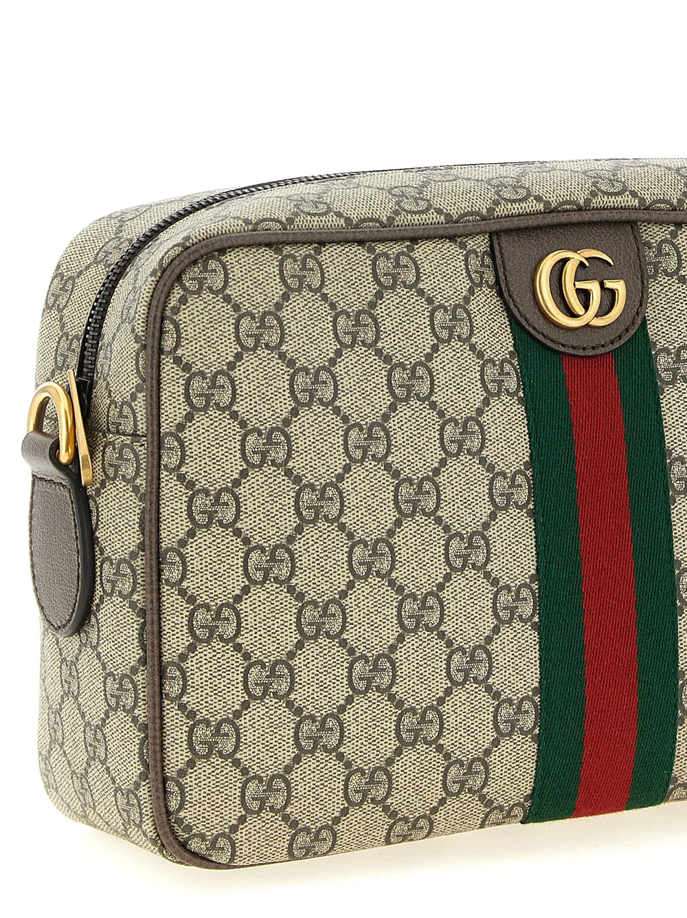 Gucci Beige Polyethylene Crossbody Bag