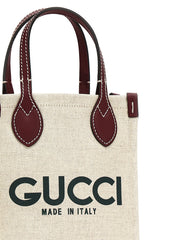 Gucci Beige Polyethylene Handbag