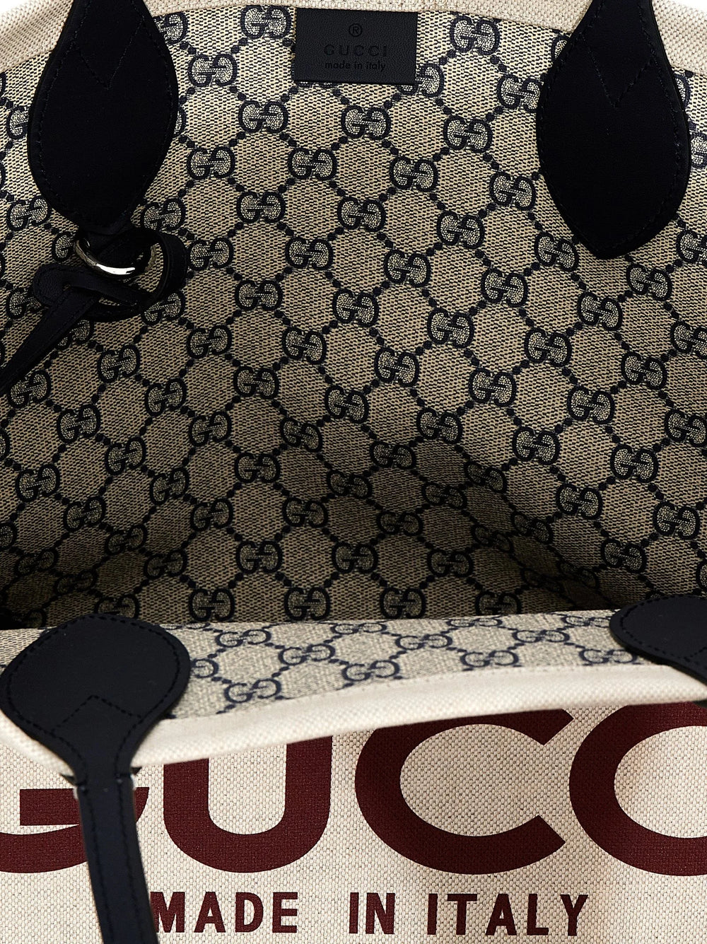 Gucci Beige Polyethylene Tote Bag