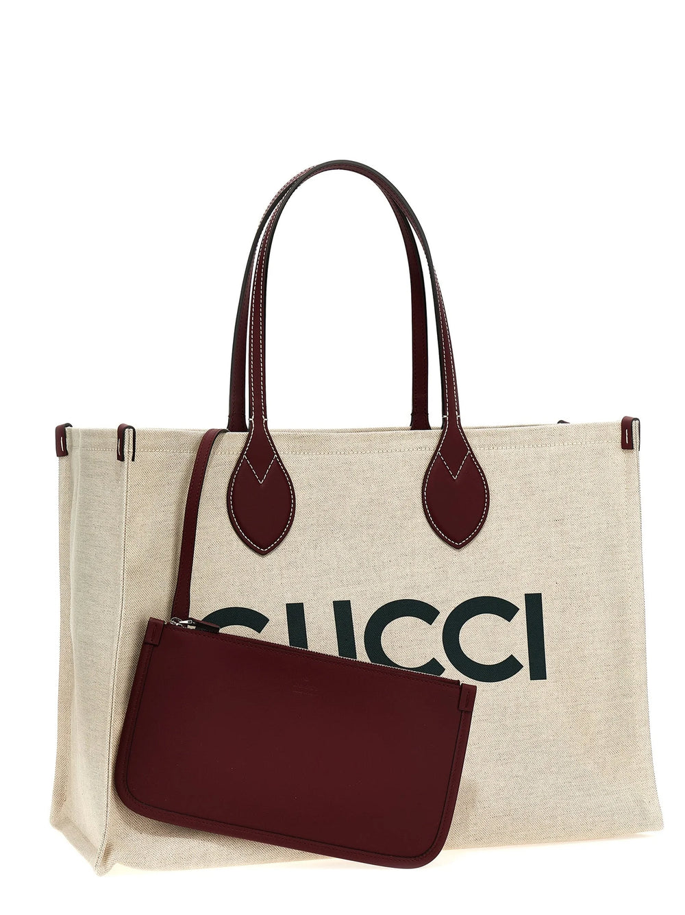 Gucci Beige Polyethylene Tote Bag