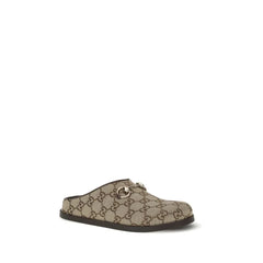 Gucci Beige Rubber Mules - EU37.5/US7.5