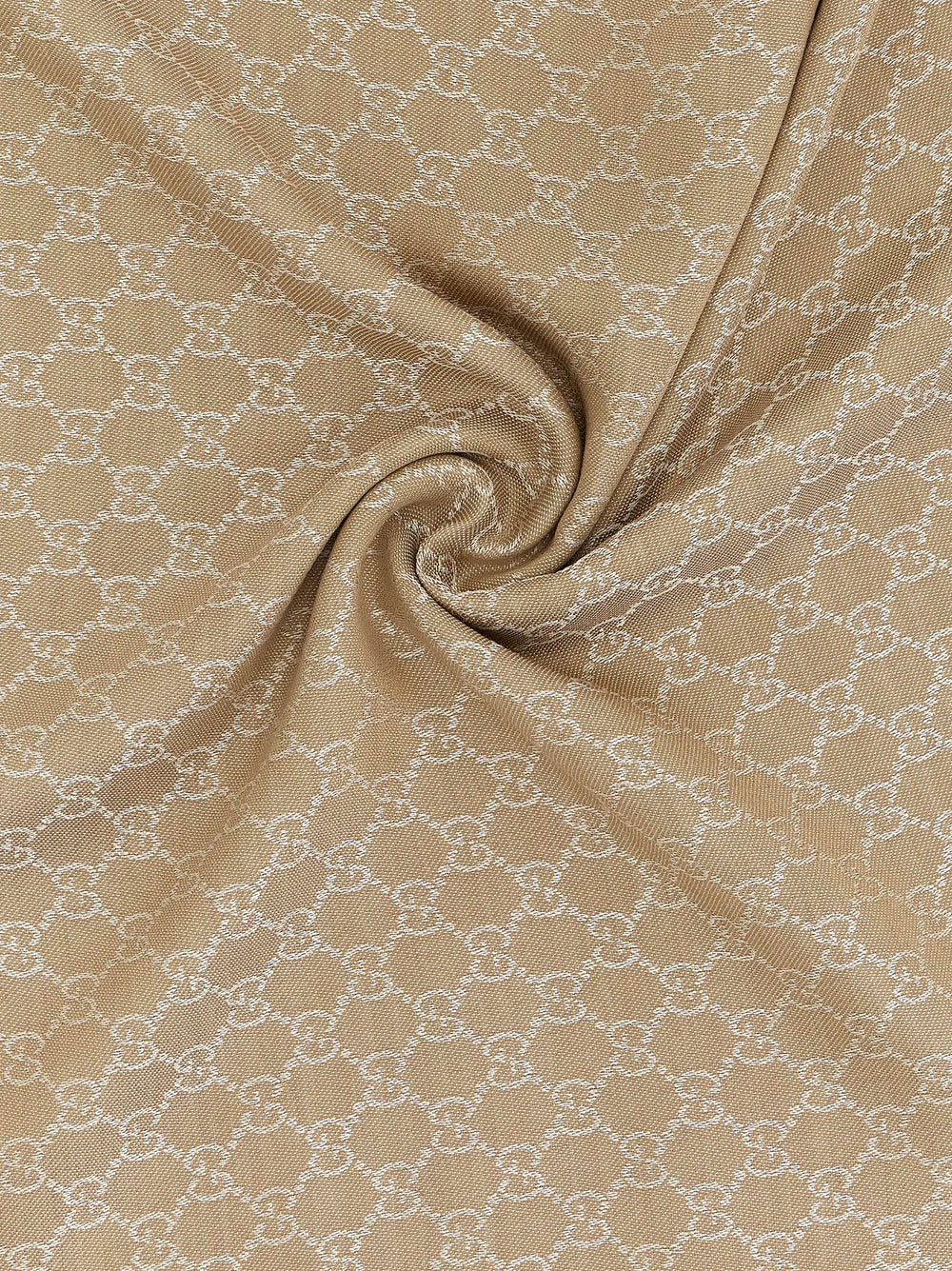 Gucci Beige Silk Scarf