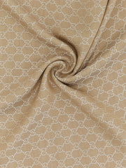 Gucci Beige Silk Scarf