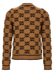 Gucci Beige Wool Cardigan - XS