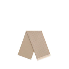 Foulard in lana beige Gucci Oves Aries