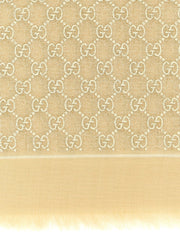 Gucci Beige Wool Scarf
