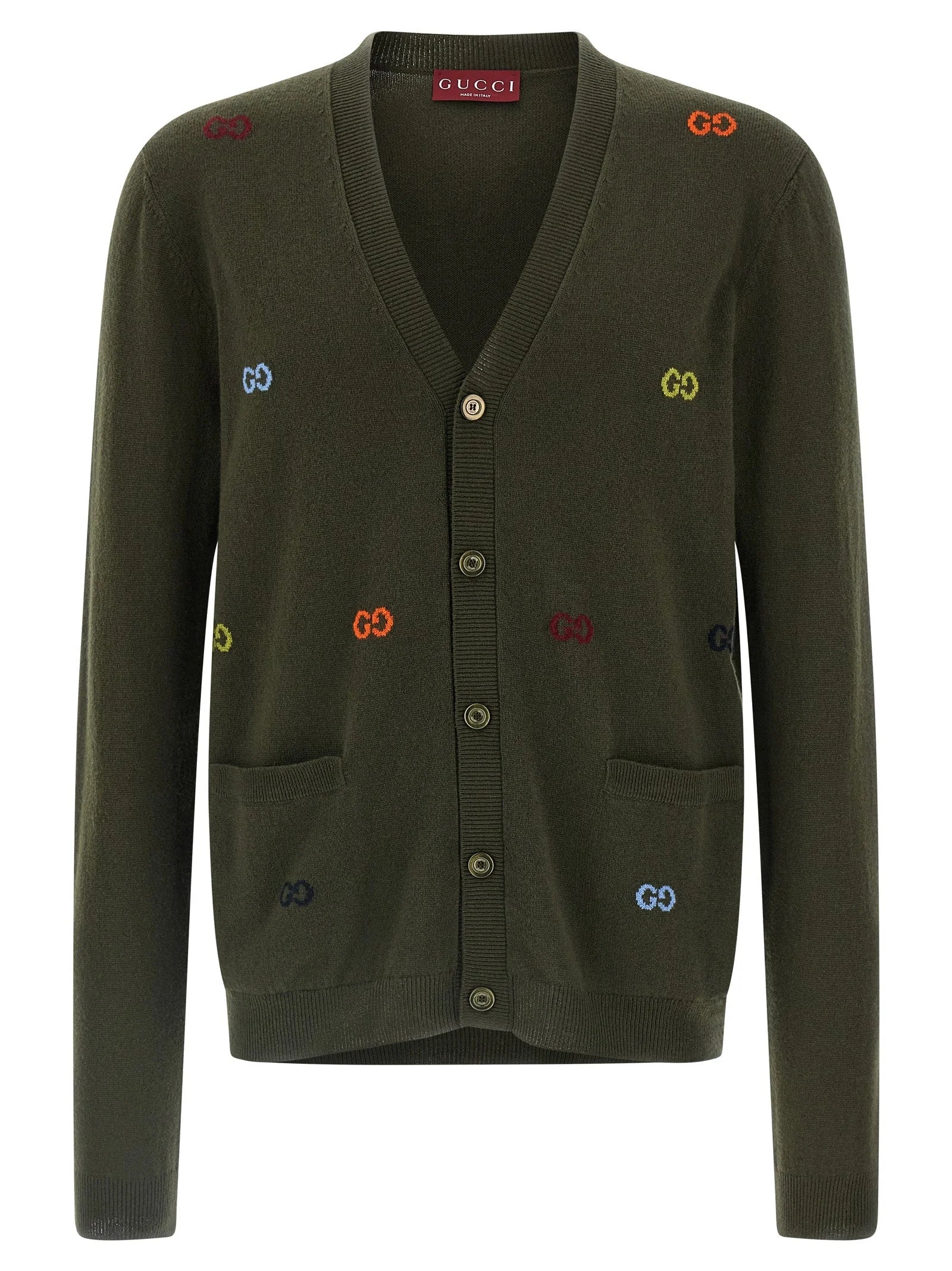 Gucci Bicolor Cashmere Cardigan - XL