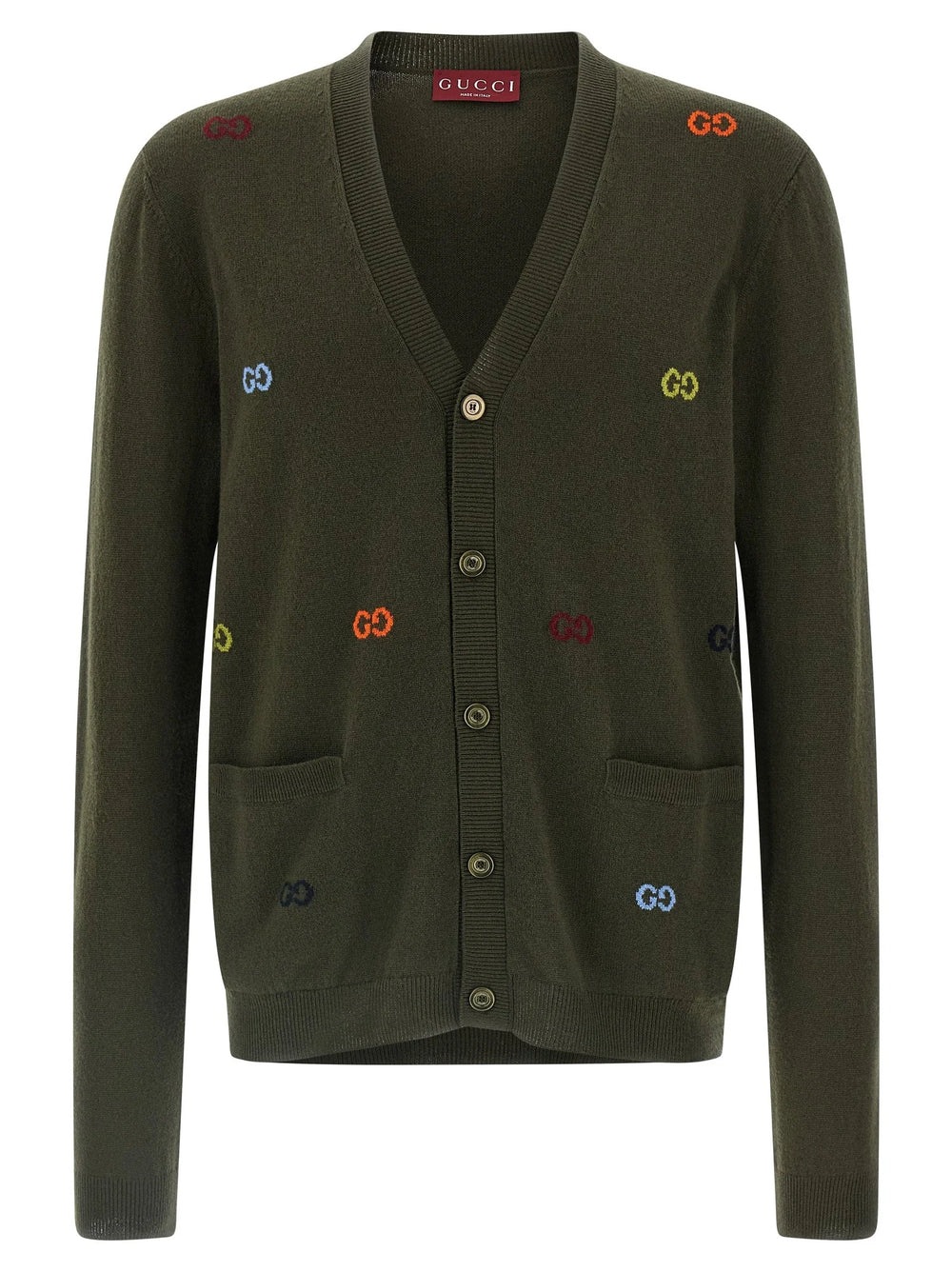 Gucci Bicolor Cashmere Cardigan - XL