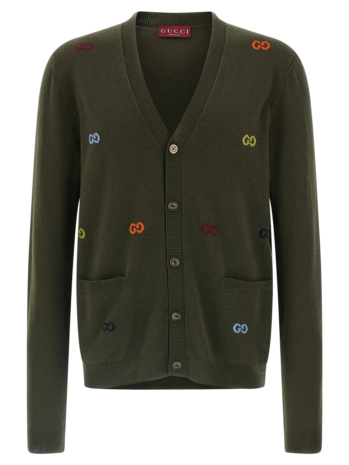 Gucci Bicolor Cashmere Cardigan - XL