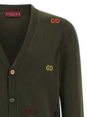 Gucci Bicolor Cashmere Cardigan - XL
