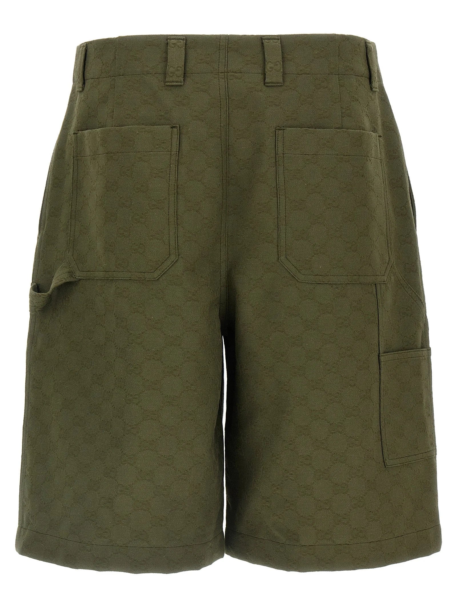 Gucci Bicolor Cotton Bermuda Shorts - IT50 | L