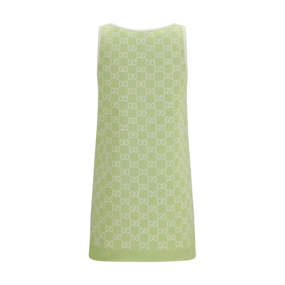 Gucci Bicolor Cotton Casual Dress - S