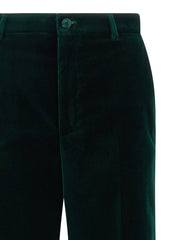 Gucci Bicolor Cotton Casual Pants
