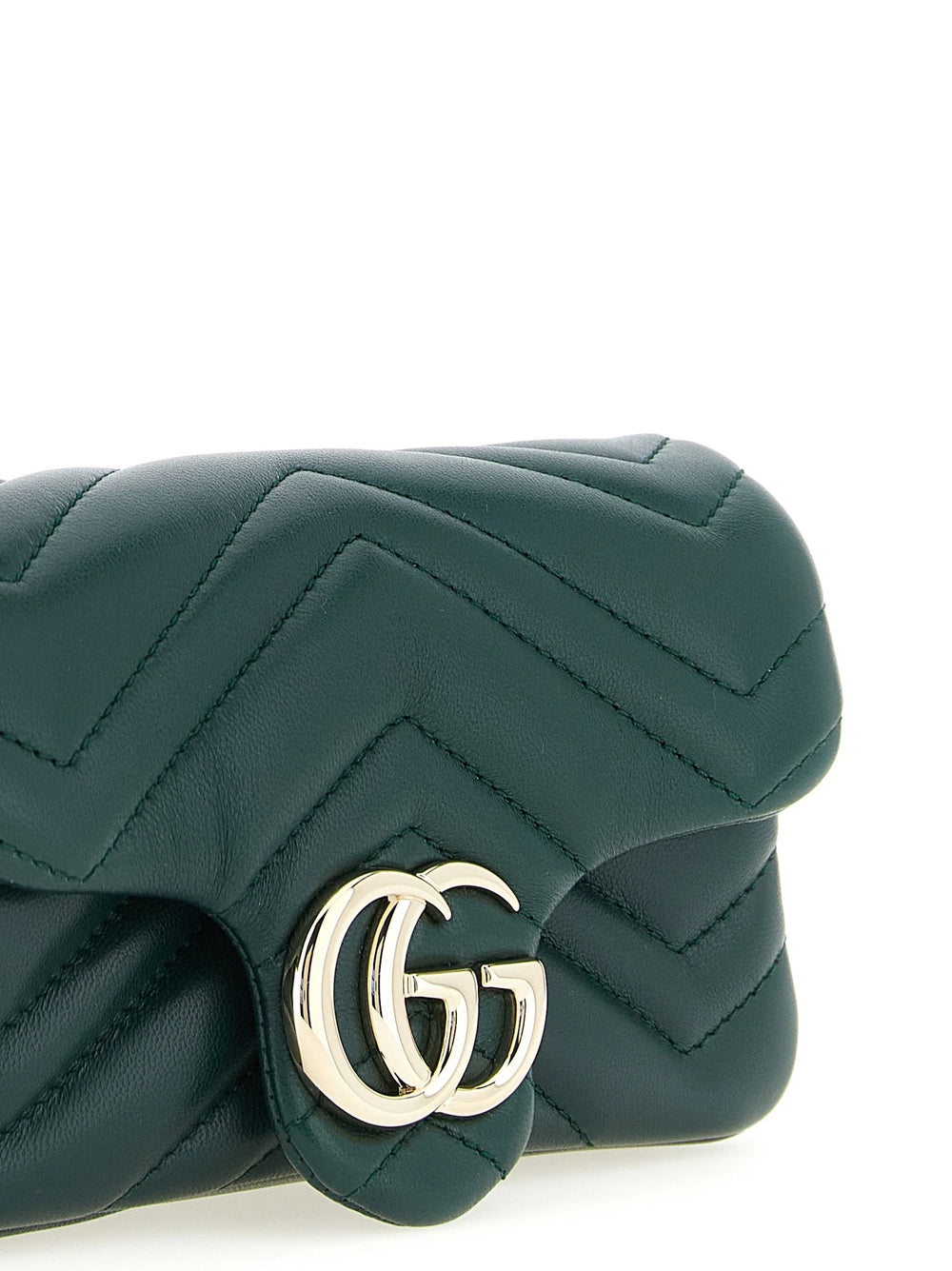 Gucci Bicolor Lamb Leather Shoulder Bag