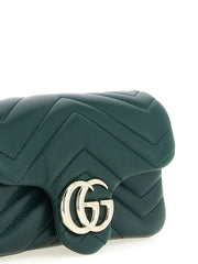 Gucci Bicolor Lamb Leather Shoulder Bag