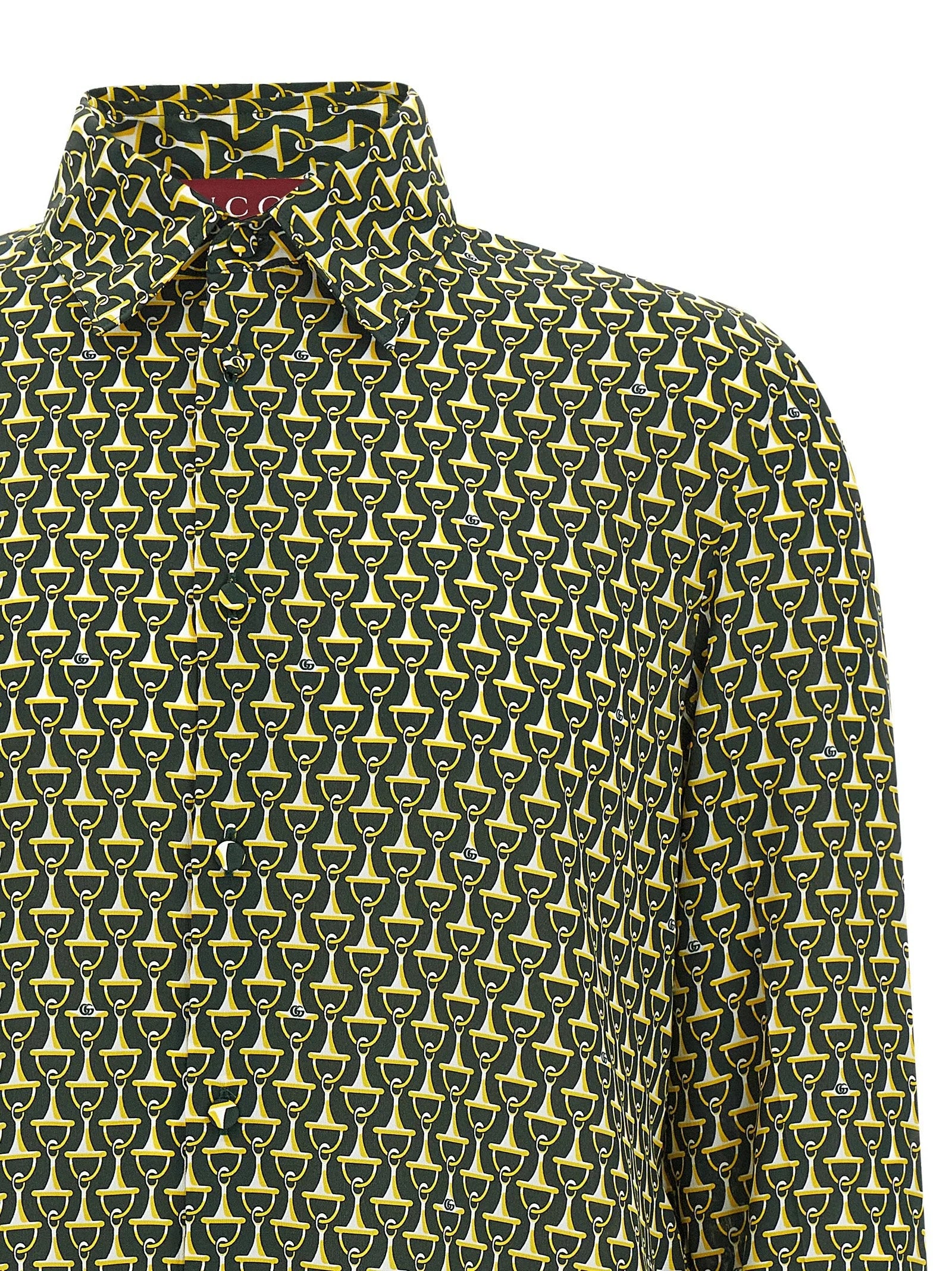 Gucci Bicolor Silk Blouse - IT50 | L