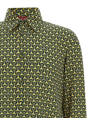 Gucci Bicolor Silk Blouse - IT50 | L