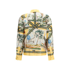 Gucci Bicolor Silk Pattern Shirt - IT40 | M