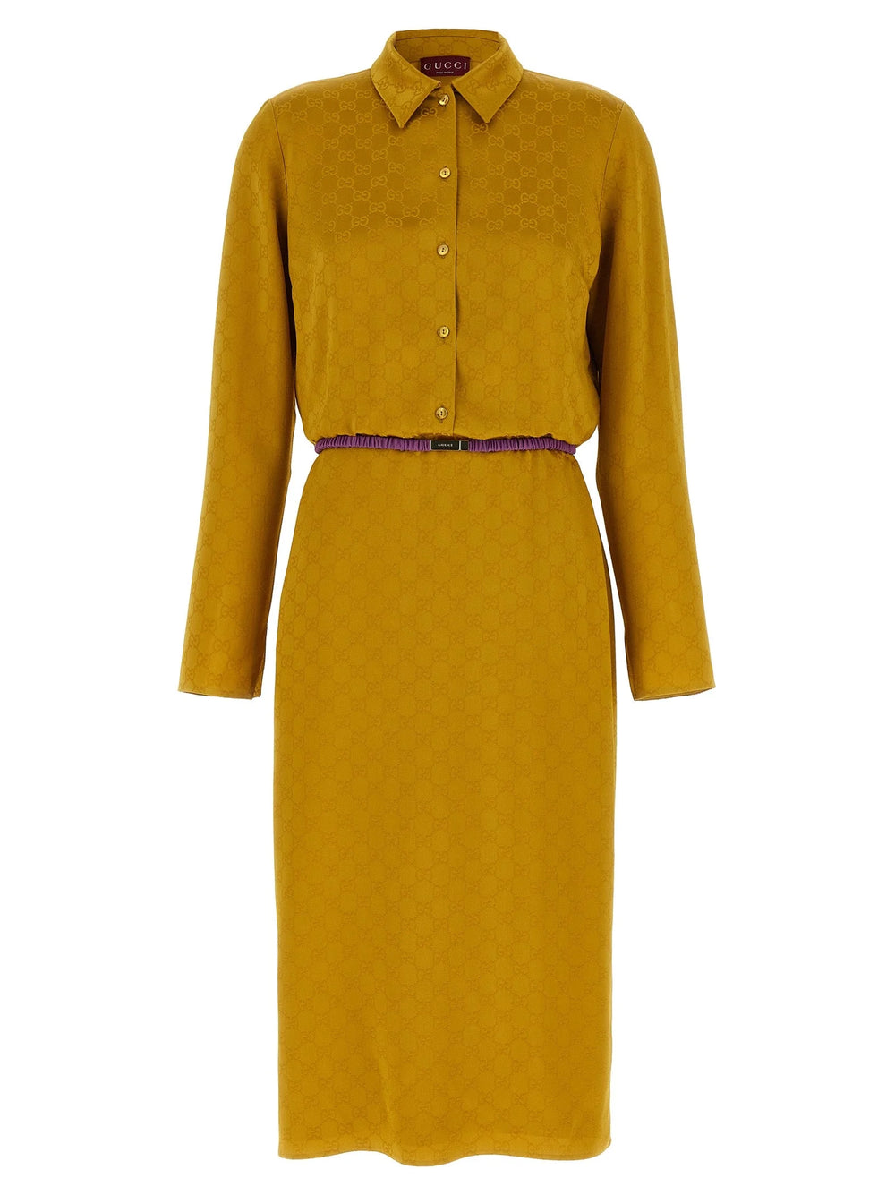 Gucci Bicolor Viscose Midi Dress - IT42