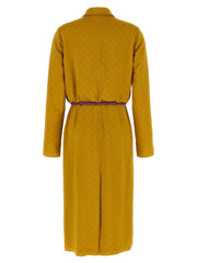 Gucci Bicolor Viscose Midi Dress - IT42