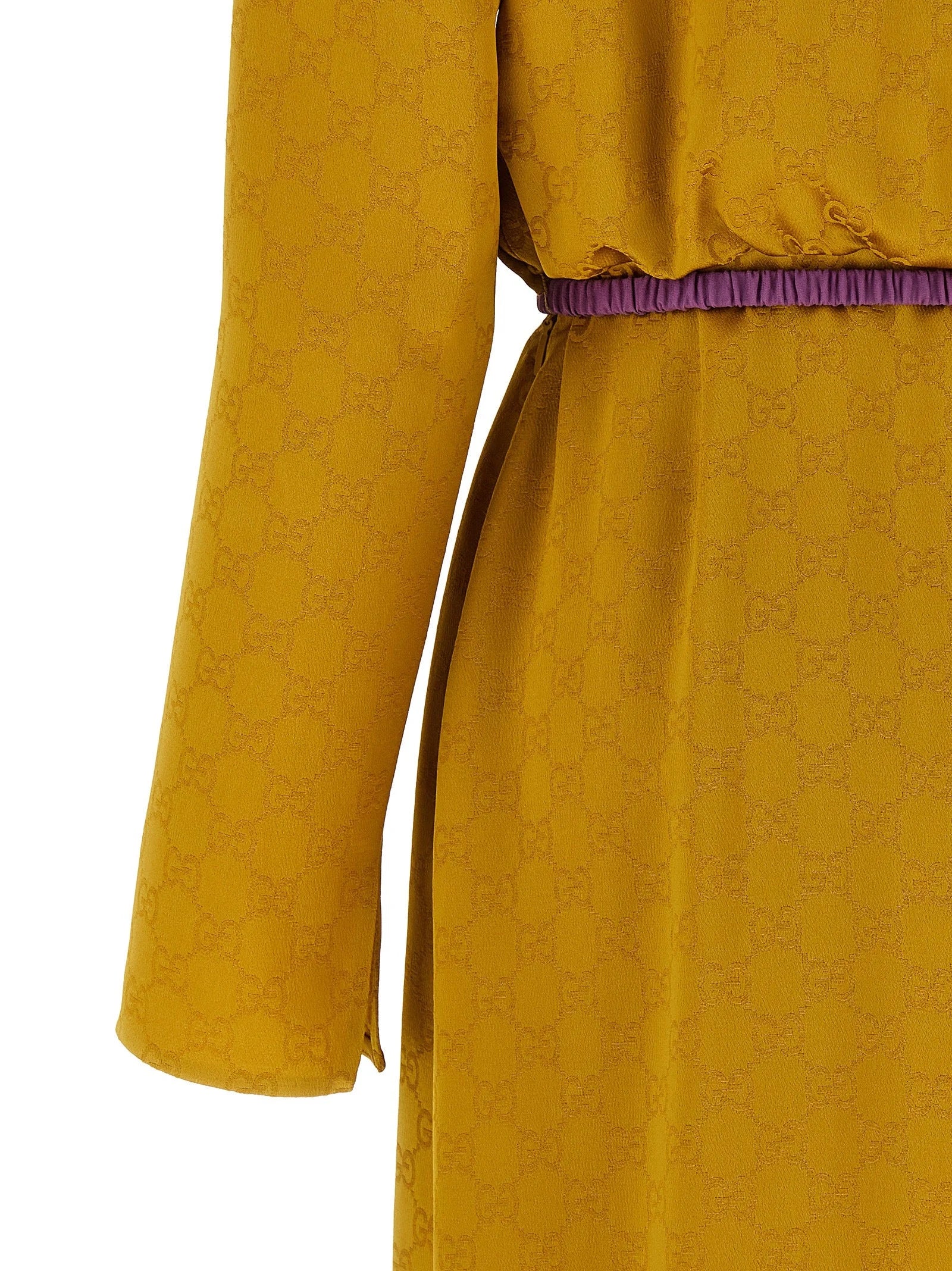 Gucci Bicolor Viscose Midi Dress - IT42