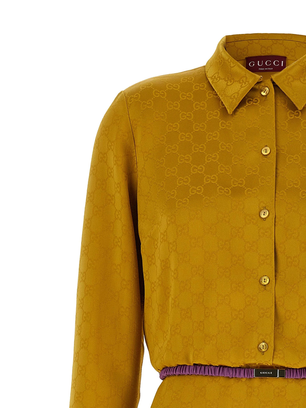 Gucci Bicolor Viscose Midi Dress - IT42