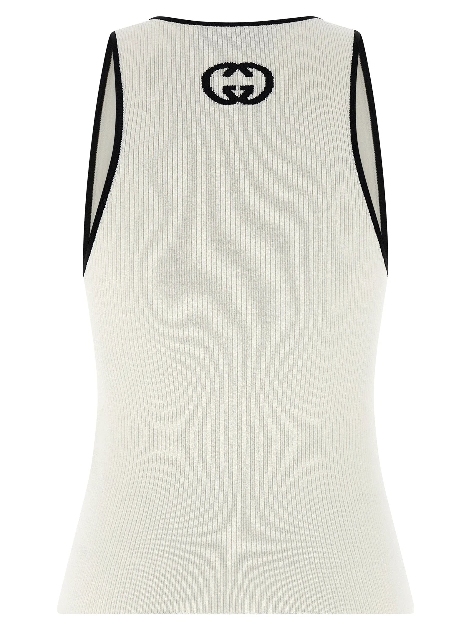 Gucci Bicolor Viscose Tank Tops