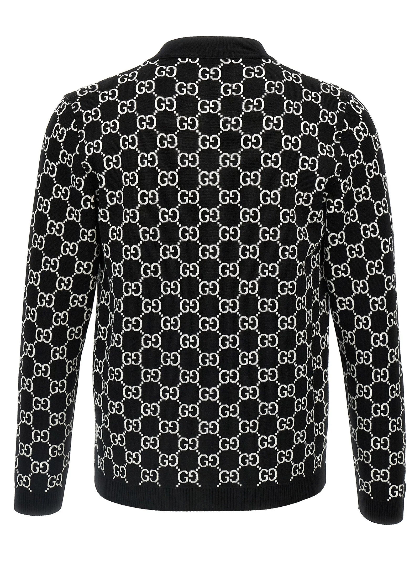 Gucci Bicolor Wool Cardigan - L