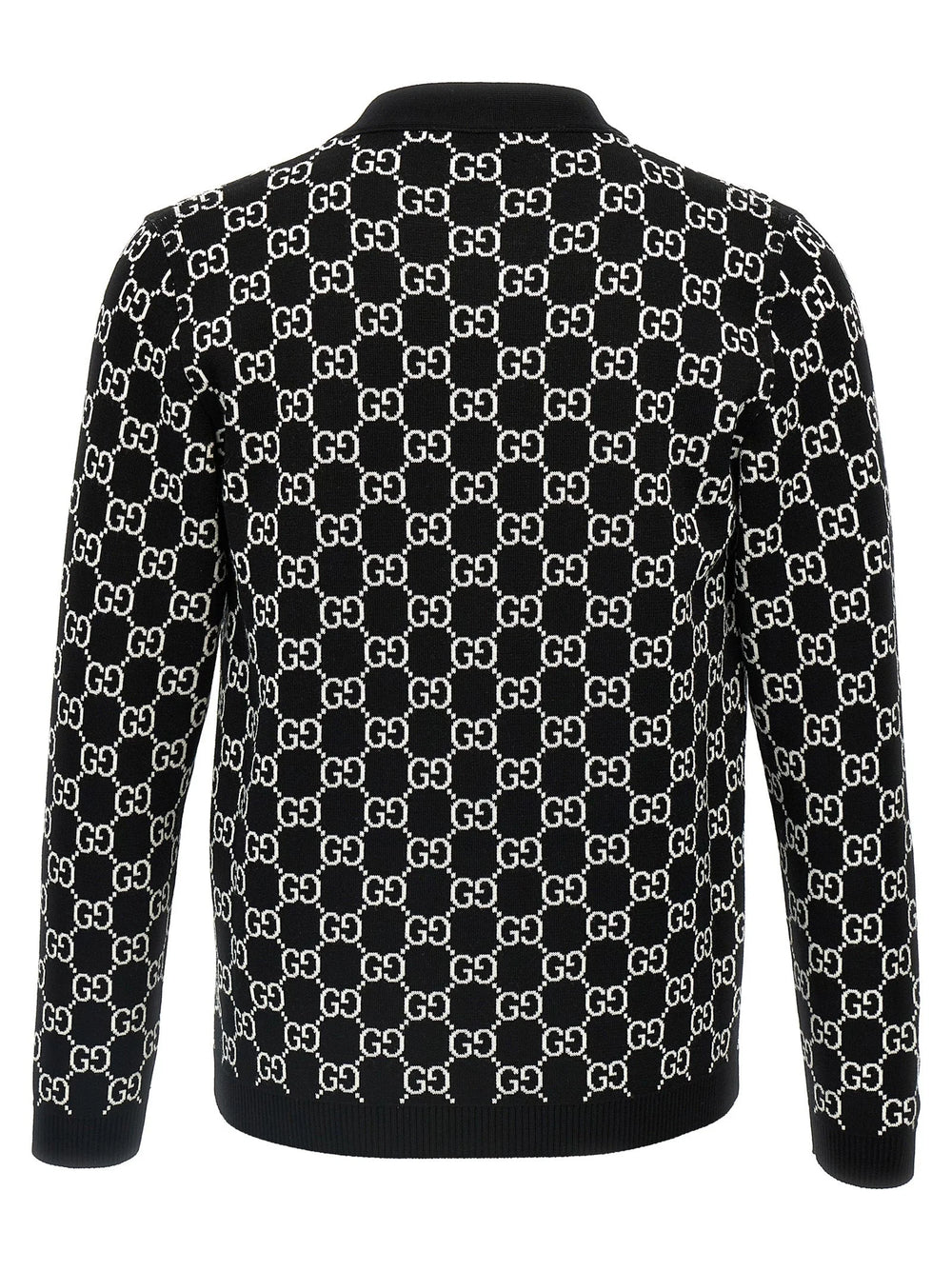 Gucci Bicolor Wool Cardigan - L