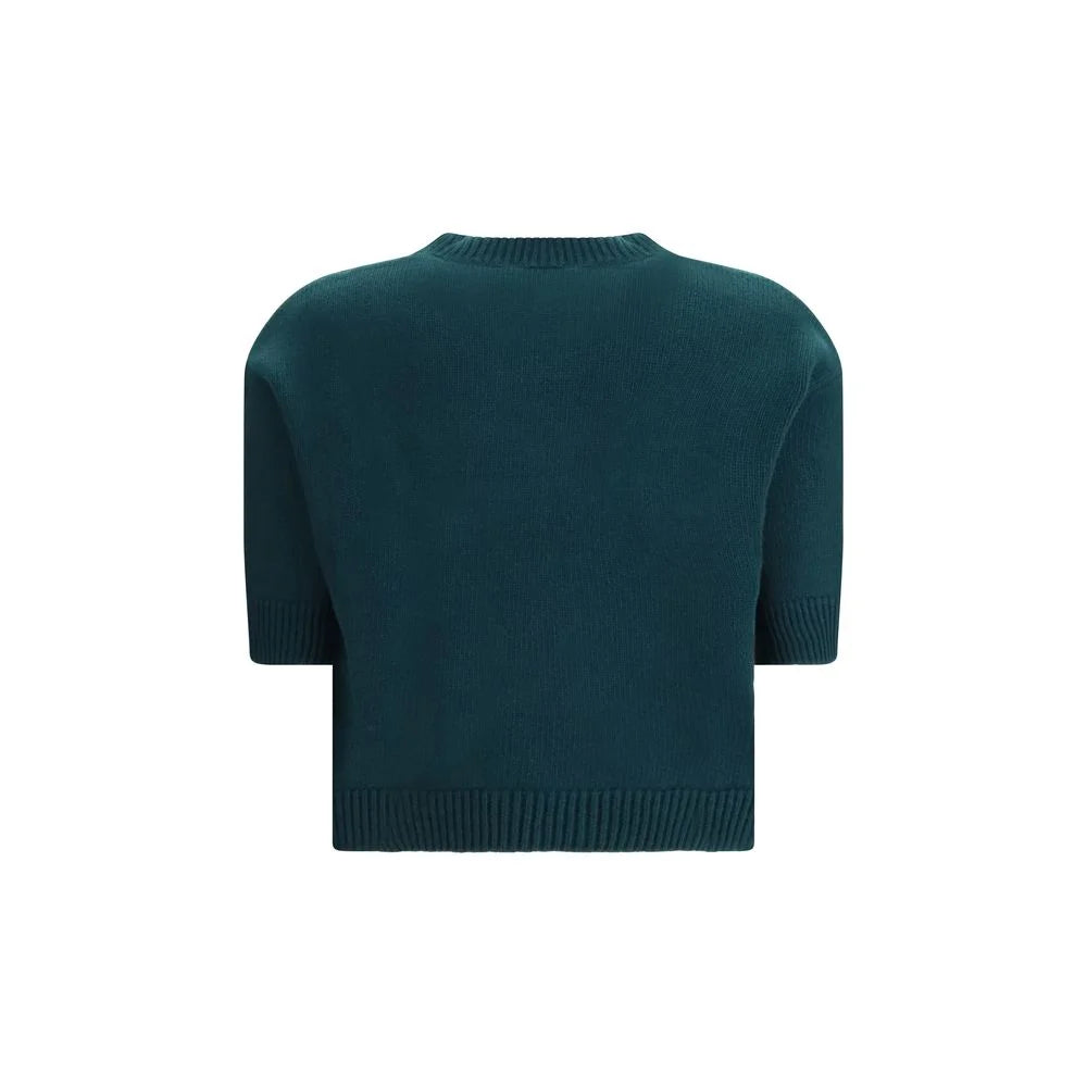 Gucci Dvoubarevný top z vlny - M