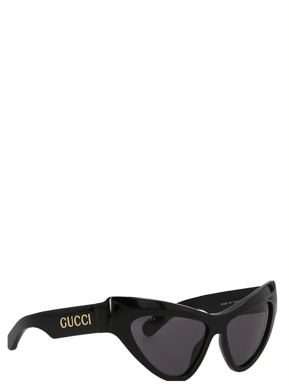 Gucci must atsetaatpäikeseprillid