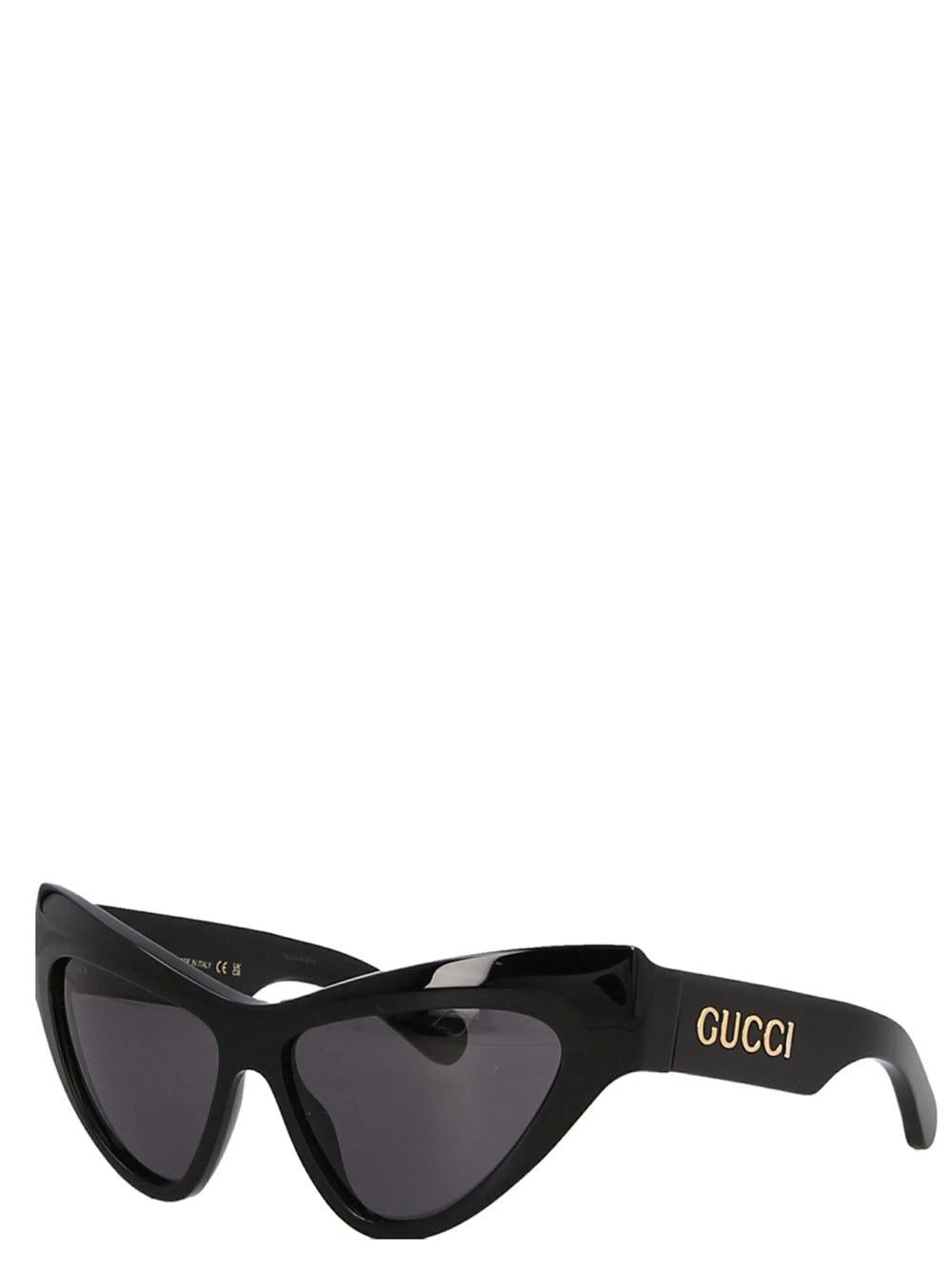 Gucci must atsetaatpäikeseprillid