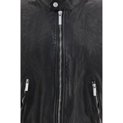 Gucci Black Buffalo Leather Bomber - IT46 | S