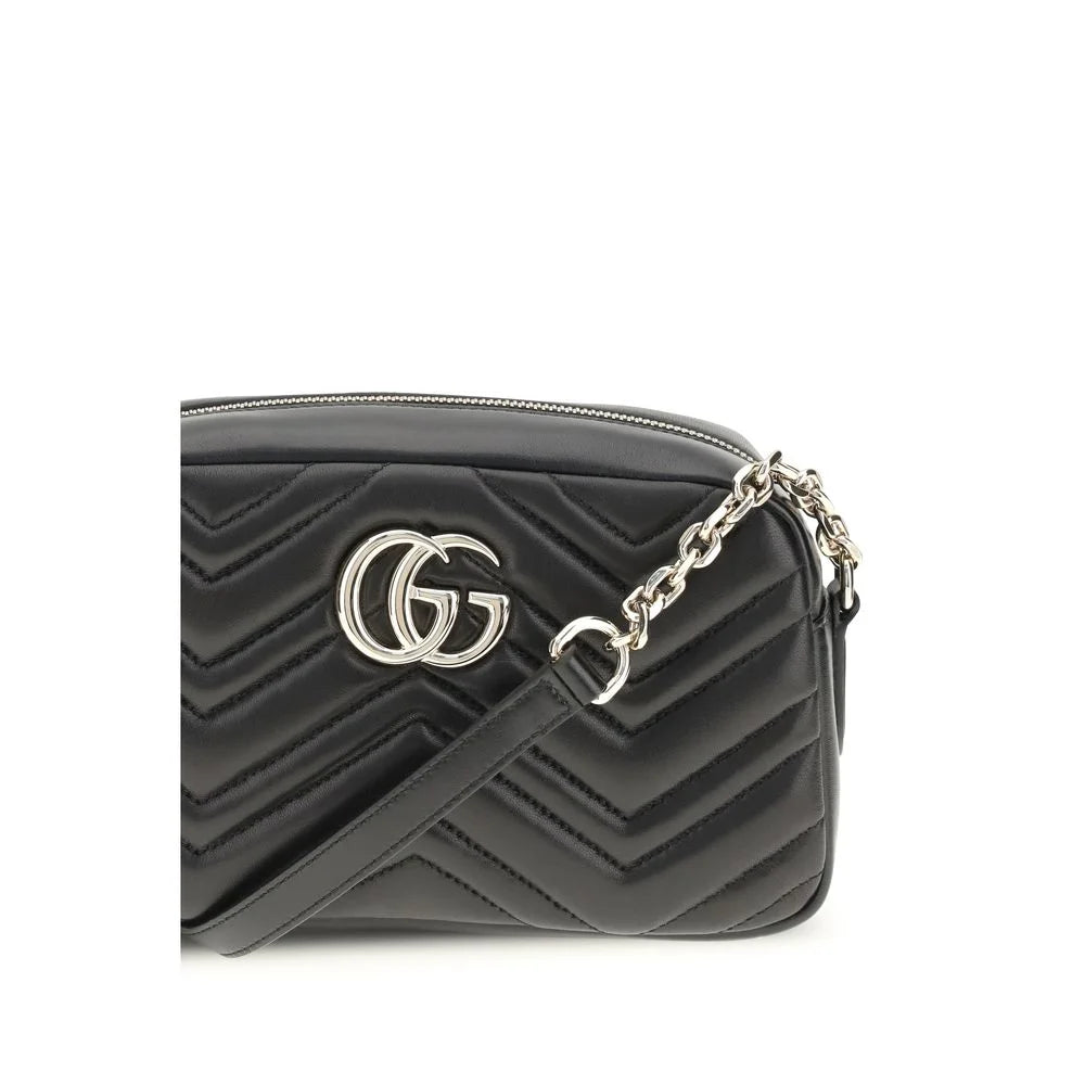 Gucci Black Calf Leather Bos Taurus Handbag