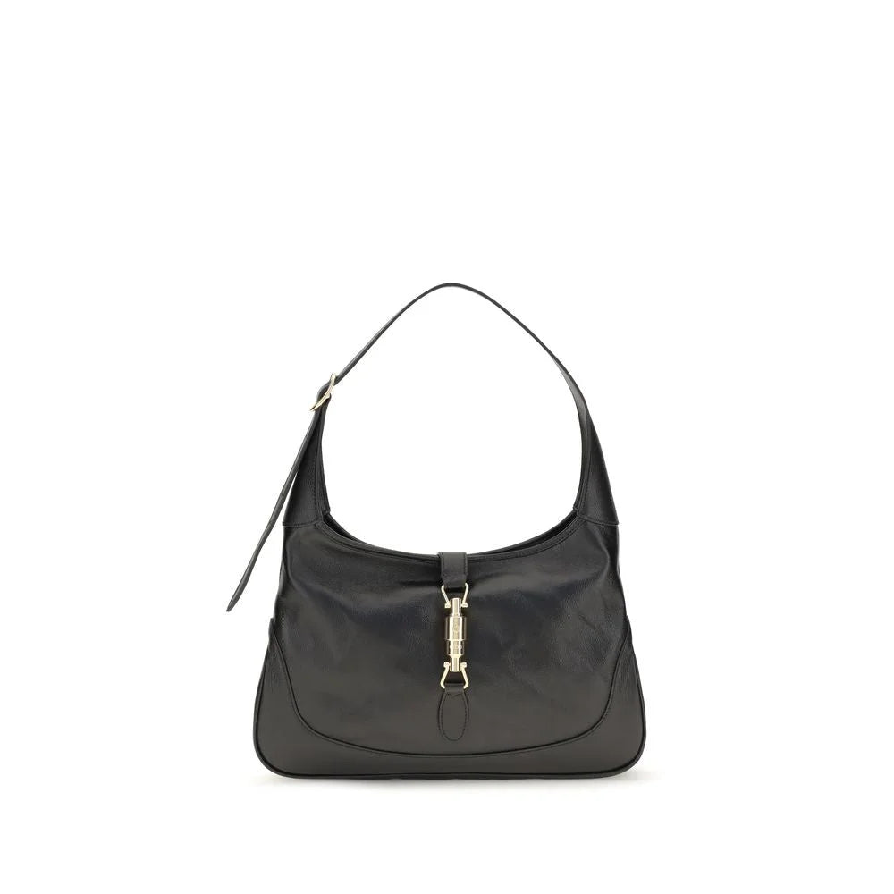 Gucci Black Calf Leather Bos Taurus Handbag