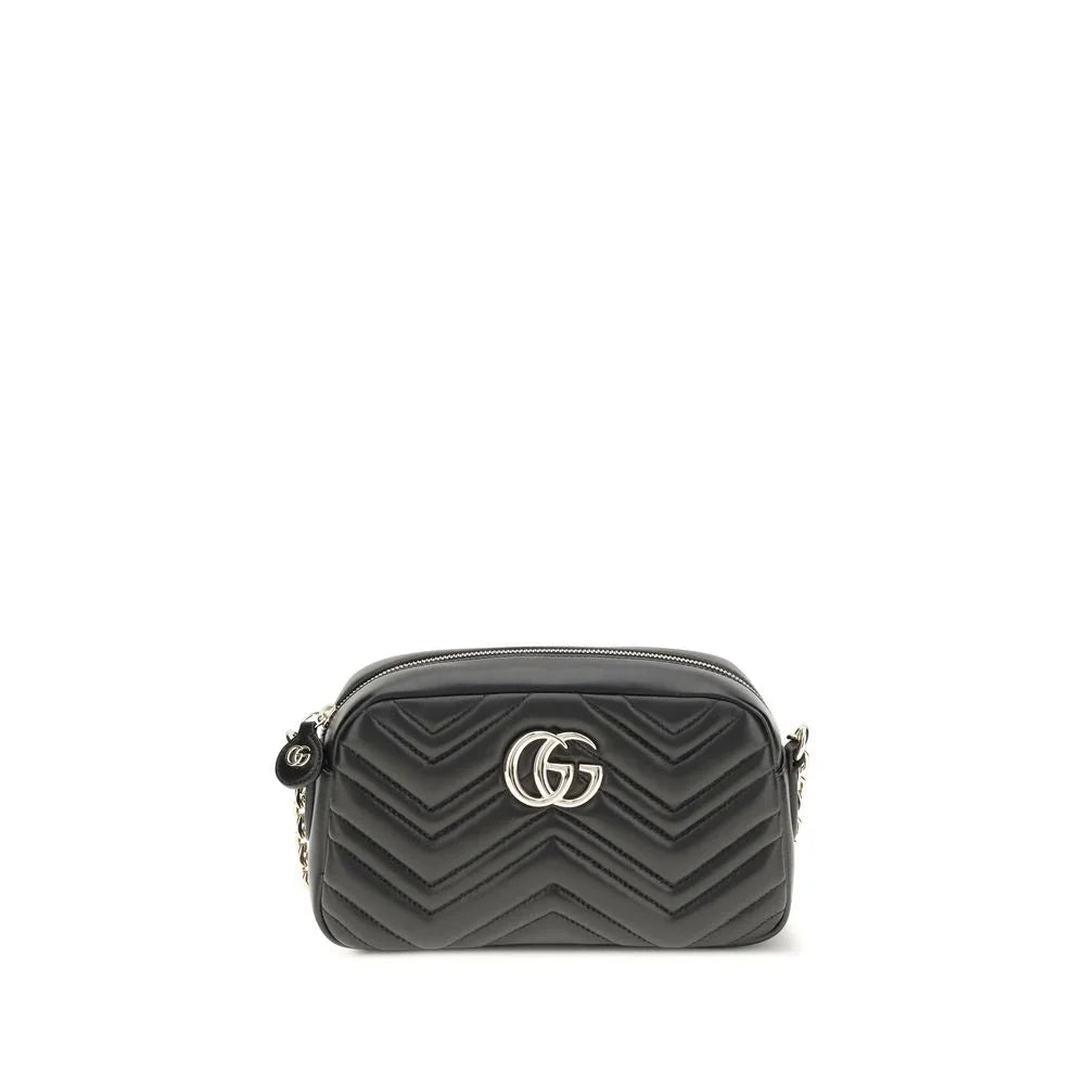 Gucci Black Calf Leather Bos Taurus Handbag