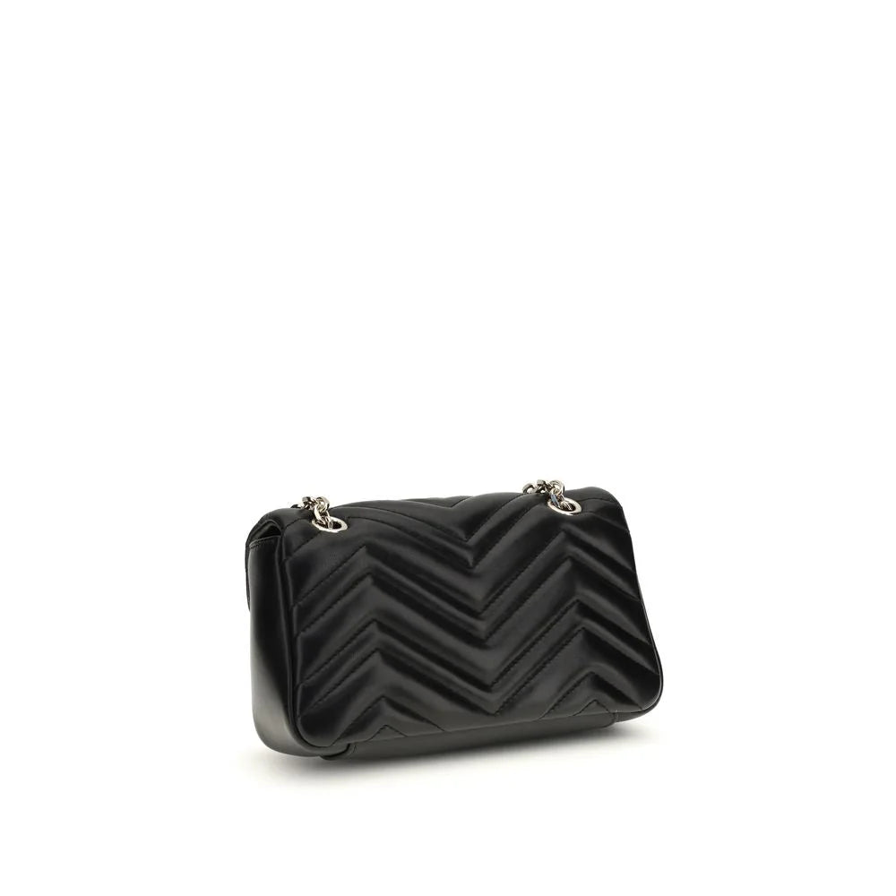 Gucci Black Calf Leather Bos Taurus Shoulder Bag
