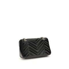 Gucci Black Calf Leather Bos Taurus Shoulder Bag