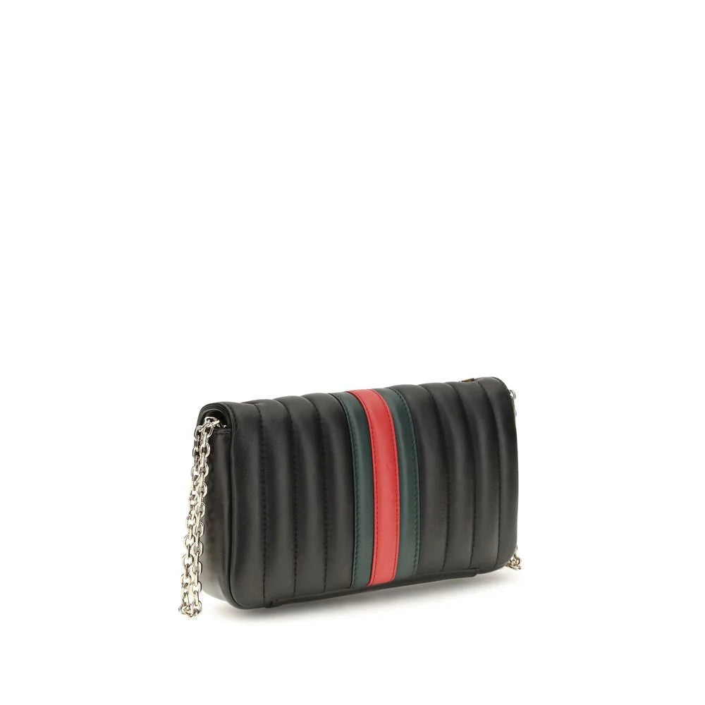 Gucci Black Calf Leather Bos Taurus Shoulder Bag