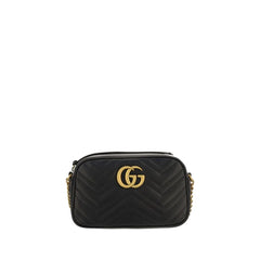 Gucci Black Calf Leather Bos Taurus Shoulder Bag