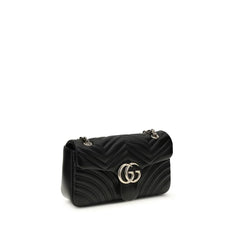 Gucci Black Calf Leather Bos Taurus Shoulder Bag