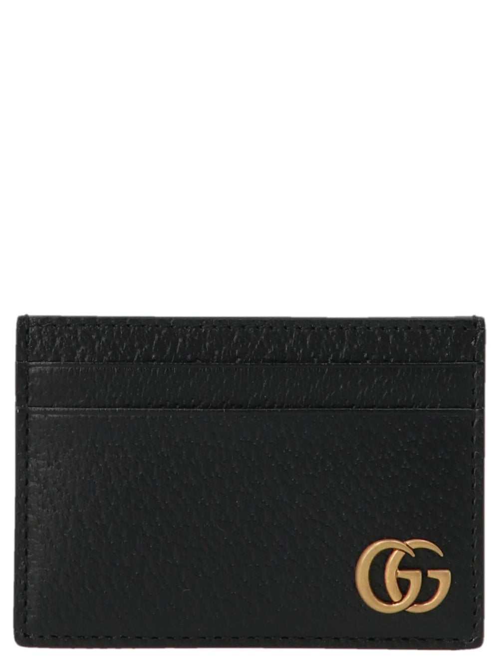 Gucci Schwarze Kartenhalter aus Kalbsleder