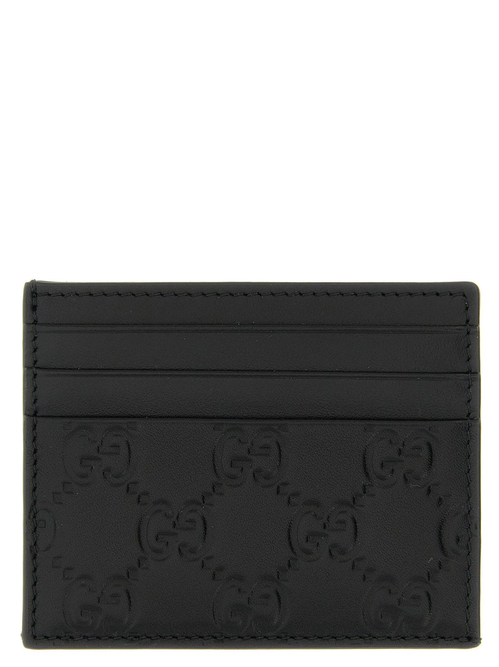 Gucci Black Calfskin Cardholder